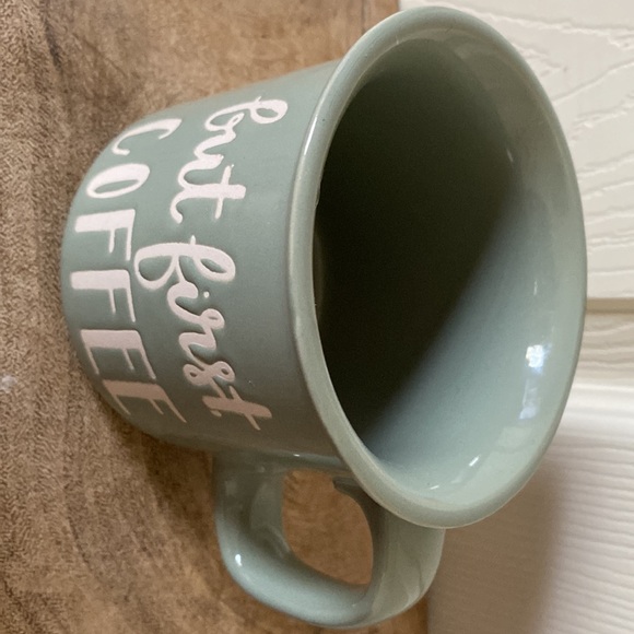 “But First Coffee” Coffee Mug - Picture 3 of 3